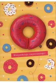 Pan Dragon Karnet Balloon 17 Donut