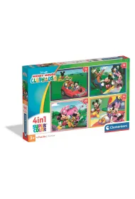 Puzzle 4w1 Mickey Mouse CLEMENTONI 21755