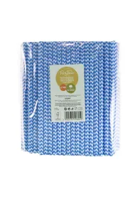 Arpex S�omki papierowe shake niebieskie 8mm 144 szt.