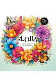 Kolorowanka 160x160 Flora Kwiaty