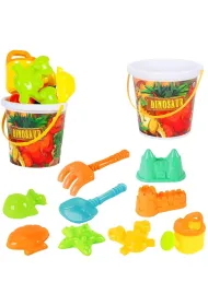 Zestaw do piasku dinozaury 10el Trifox