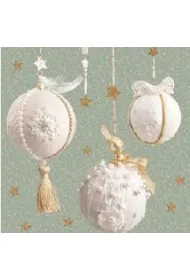 Serwetki Lunch Daisy BN - Charming Baubles on Sage SDGW019001