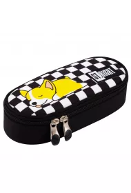 St. Majewski Pi�rnik saszetka usztywniona z wewn�trzn� klapk� Sleepy Corgi