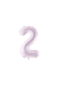 PartyDeco Balon foliowy 2 fioletowy 72cm