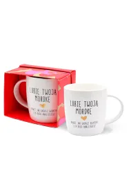 Kukartka Kubek  Lubi� Twoj� mordk� Walentynki PASSION CARDS TOP-011