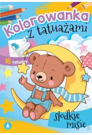 Malowanka A5 Kolorowanka z tatua�ami. S�odkie misie SKRZAT 073010 SK