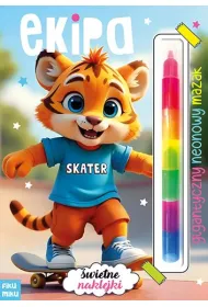 Ekipa. Gigantyczny neonowy mazak. Marker modu�owy