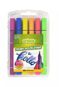 Cricco Flamastry p�dzelkowe 12 szt.
