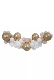 Godan Girlanda balonowa DIY bia�o-szampa�sko-latte