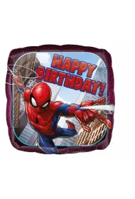 Amscan Balon foliowy Spiderman Happy Birthday 46cm