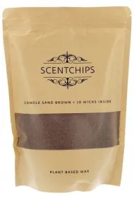 ScentChips �wieca sypana 500gr wosk per�owy br�zowy