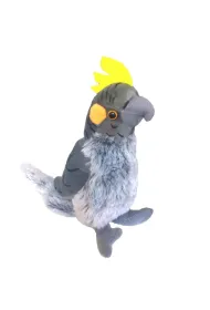 Papuga nimfa szara 17 cm Beppe