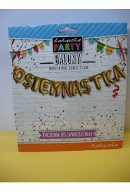 Kukartka Balony Osiemnastka