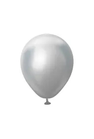 Godan Balony Mirror Silver 100 szt.