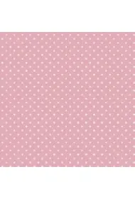 Serwetki Lunch Daisy - White Dots on Pink SDOG036803