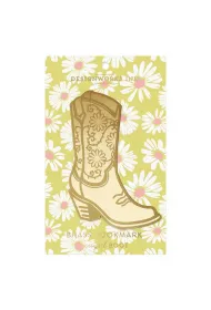 Designworks Ink Metalowa zakadka do ksiek dua - cowgirl boot