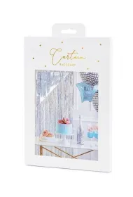 PartyDeco Kurtyna Party holograficzna 90x250cm
