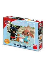 Puzzle Maxi Baby Bing na basenie 24el Dino Toys