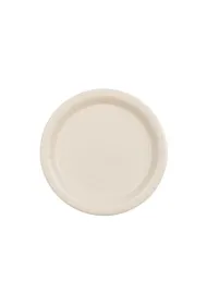 PartyDeco Talerzyki papierowe be� 23cm 6 szt