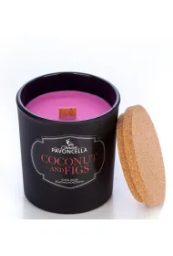 Pavoncella �wieczka sojowa Coconut and Figs czarna 135 g