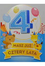Yeku Karnet Urodziny 4