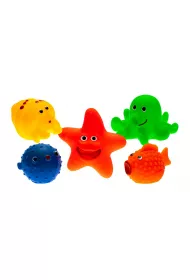 Zwierzaki morskie do k�pieli 5 szt Hencz Toys