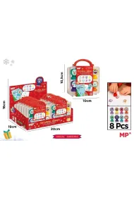 Stempleki �wi�teczne 8 szt Mp Main Paper