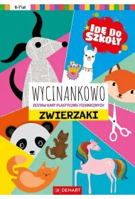 Id� do szko�y. Wycinankowo. Zwierzaki