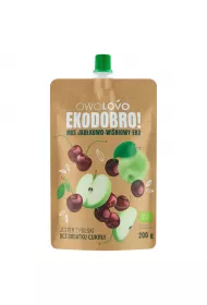 Owolovo Mus jabkowo-winiowy Ekodobro 200 g Bio