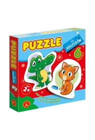 Puzzle dla maluszk�w 6 el. Krokodyl Alexander