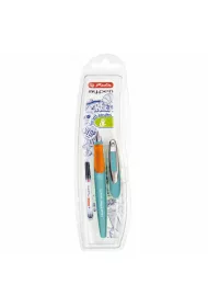 Herlitz Pi�ro wieczne My.Pen L turkus/pomara�cz