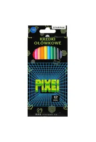 Kredki o��wkowe 12 kolor�w Pixel STARPAK 580598