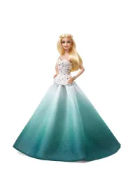 Barbie �wi�teczna Barbie zielona DGX98 Mattel