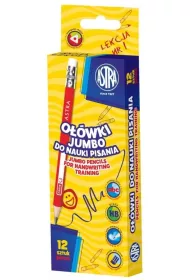 Astra O��wki Jumbo do nauki pisania 12 szt.