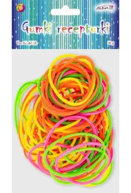 Aliga Gumki recepturki neonowe 3,8cm 30g