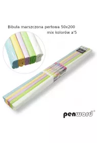 Polsirhurt Bibu�a marszczona per�owa 50x200cm 5 szt.