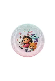 Talerzyki Koci Domek Gabi miX 23cm 6 szt.