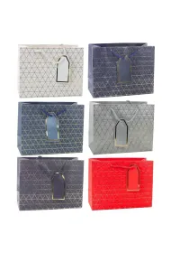 LeanToys Torebka prezentowa mix 23x18x10cm