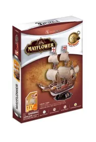 Puzzle 3D �aglowiec Mayflower 111 Cubic Fun