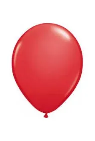 Balony pastelowe czerwone 25cm