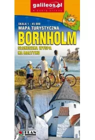 Bornholm 1:45 000 S�oneczna wyspa na Ba�tyku Mapa turystyczna