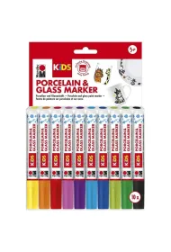 Marabu Pisaki do porcelany i szk�a Kids 10 kolor�w