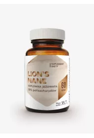 Hepatica Lion`s Mane - Soplwka jeowata Suplement diety 60 kaps.