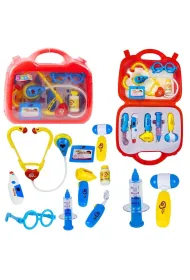 Zestaw ma�ego doktora w walizce akcesoria 9el LeanToys