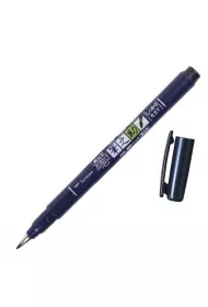 Tombow Flamaster brush pen Fudenosuke czarny 6 szt.