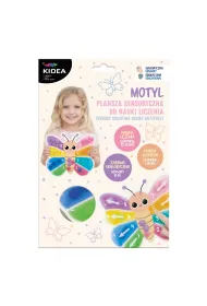 Plansza sensoryczna do nauki liczenia Motyl Kidea Derform