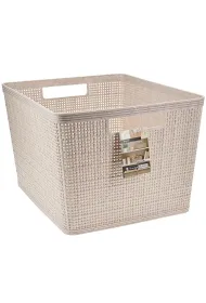 Storage Solutions Koszyk do przechowywania beowy 35x29x22 cm