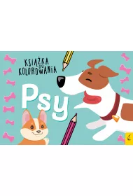 Ksi��ka do kolorowania. Psy