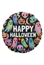 Amscan Balon foliowy Pastel Halloween Holographic 43cm