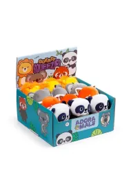 Pluszowy gniotek Queasy Squeezy Adoramals Zoo mix Puckator